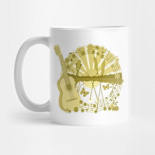 Festival Feeling Illustration Golds Mug